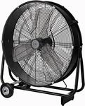 Be Cool Industrie-Windmaschine 60cm BCIWM60CM &ndash; Fahrbarer Trommelventilator, &Oslash; 60