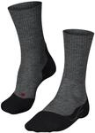 FALKE Herren TK2 Wool Silk Wandersocken mittelstarke Polsterung antiblasen