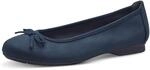 Jana Damen Ballerinas mit Schleife Vegan