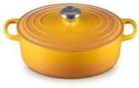 Le Creuset Signature Gusseisen-Br&auml;ter mit Deckel, &Oslash; 27 cm, Oval, F&uuml;r alle