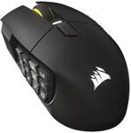 Corsair Scimitar Elite Wireless SE MMO Gaming Maus &ndash; 33.000 DPI, 16 Programmierbare