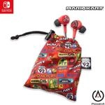 PowerA Kabelgebundene Ohrh&ouml;rer f&uuml;r Nintendo Switch &ndash; Mario Kart Motors