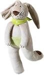 HABA Baby Schnullerhase Ruhige N&auml;chte Dank Schnullerhalter 37 cm, Natur Herrlich