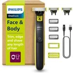 PHILIPS OneBlade 360 Face & Body - elektrischer Rasierer, Trimmer &...