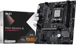 MSI PRO B840M-B Mainboard, mATX - Unterst&uuml;tzt AMD Ryzen 9000/8000 / 7000