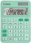 Canon LS-125KB Taschenrechner (Solar- und Batteriebetrieb, 12 Stellen) Gr&uuml;n