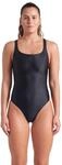 ARENA Damen Feel Damen Solid Control Pro Back Badeanzug Einteiler Badeanzug One...