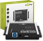 goobay SATA Adapter f&uuml;r Festplatten USB 3.0 und IDE, USB Festplattenadapter HDD &