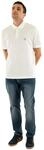 Armani Exchange Herren Poloshirt Icon Project, gesticktes Logo, beige, XL