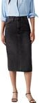 Levi's Damen High Rise Back Slit Skirt Rock