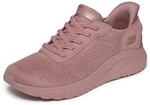 Skechers Damen Bobs Squad Chaos Current Muse Slip-InTurnschuhe, Rose Textile, 40 EU