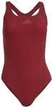 adidas Damen Lanelux Y-Back Swimsuit Swimwear, Shadow red, 40