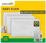 Schellenberg 70473 3er-Set Pollenschutzvlies f&uuml;r Fliegengitter Fenster Easy...