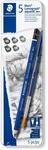 STAEDTLER 100A G6 ST wasservermalbare K&uuml;nstlerbleistifte Mars Lumograph aquarell