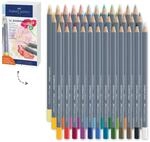 Faber-Castell 114639 - Aquarellstift Aqua Goldfaber, 3,3 mm Mine, 36 St&uuml;ck im