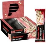 Powerbar - 40% Protein+Crisp - Strawberry White Choc - 12x40g - High Protein Riegel -