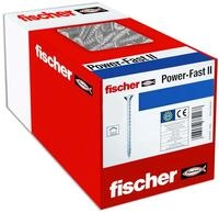 fischer PowerFast II CTP 3,0 x 40, Spanplattenschraube (200 Stk.) mit...