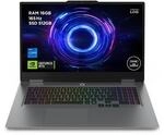 Lenovo LOQ Gaming AI Laptop | 17.3" Full HD 165Hz | NVIDIA GeForce RTX 5070 | Intel