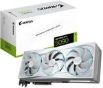 Gigabyte AORUS GeForce RTX 5090 Stealth Ice 32G Grafikkarte - 32GB GDDR7, 512bit,