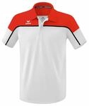 Erima Herren Change by Polo Shirt (1112306), wei&szlig;/rot/schwarz, S