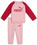 PUMA Unisex Baby Minicats Ess Raglan Crew Set Fl Inf Gestrickte Anz&uuml;ge