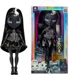 Rainbow High Shadow High Shanelle Onyx - 28 cm Modepuppe in Grauschattierungen,