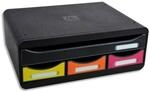 Exacompta 319798D Toolbox Iderama mit 4 Schubladen aus Recycling-Kunststoff zur