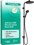 hansgrohe Activera S - wassersparendes Duschsystem (EcoSmart) ohne Armatur,