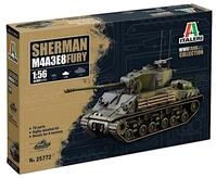 Italeri 25772 1:56 Sherman M4A3E8 Fury - Modellbau, Bausatz, Standmodellbau,...