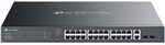 TP-Link Omada ES228GMP PoE Switch 28 Port Gigabit Easy Managed Switch mit 24...