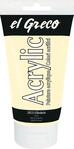KREUL 28533 - El Greco Acrylic, 150 ml Tube in elfenbein, hochpigmentierte,