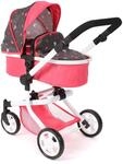 Bayer Chic 2000&reg; 2in1 Puppenwagen Mika &ndash; Butterfly Koralle&ndash; faltbar &ndash;