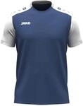 JAKO Kinder T-Shirt Dynamic, Nachtblau/wei&szlig;/hellgrau, 116