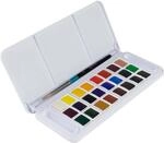 Daler-Rowney Aquafine Aquarell Travel Set, 24 Halbn&auml;pfchen