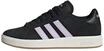 adidas Damen Grand Court Base 00S Shoes, Core Black/Ice Lavender/Off White, 39 1/3 EU