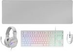 MARSGAMING MCP-RGB3, Gaming-Set: RGB-Tastatur + RGB-Maus 3200 DPI + Over-Ear Headset
