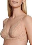 CALIDA Natural Comfort Lace Spitzen-BH Damen, verstellbare Tr&auml;ger, ohne Schale,