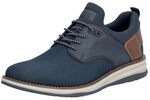 Rieker HWK Herren Halbschuhe Sneaker Low Slipper schwarz/braun schwarz