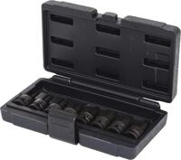 KS Tools 515.1107 1/2" Kraft-Bit-Stecknuss-Satz TX, 8-tlg., T30-T80