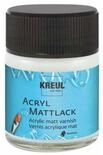 KREUL 79403 - Acryl Mattlack auf Wasserbasis, 50 ml Glas, matt transparent,...