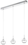 EGLO LED Pendelleuchte Montefio 1, 3 flammige H&auml;ngelampe, Pendellampe aus Metall,