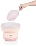 Princess Zuckerwattemaschine, 500 W, Rosa, Messl&ouml;ffel, 10 Papierst&auml;bchen 