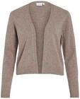 Vila Damen Viril Short L/S Knit Cardigan-noos Strickjacke, Falcon,S