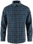 Fj&auml;llr&auml;ven Herren &Ouml;vik Travel LS Hemd, Indigo Blue/Dark Navy, L