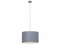 BRILLIANT Lampe Clarie Pendelleuchte 40cm grau | 1x A60, E27, 60W, geeignet für