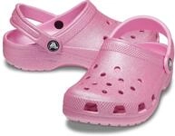 Crocs Unisex Kinder Classic Glitter Clog T Clog, Pink Tweed Glitter, 22/23 EU