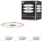 Paulmann 925.43 Premium EBL Set Whirl rund LED 3x6W 18VA 150mm Alu gedreht/Satin