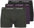 JACK & JONES Herren Jacsoho Solid Trunks 3 Pack Noos, Duffel Bag, l (3er Pack)