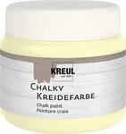 KREUL 75324 - Chalky Kreidefarbe, Sweet Vanilla in 150 ml Kunststoffdose, sanft...