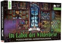 Puzzle-R&auml;tsel-Adventskalender: Im Labor der Winterhexe &ndash; 24 Puzzles mit...